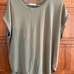 Lucky Brand Size Medium Women’s Green Top